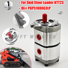 PGP51088G3LP Two-Section Hydraulic Gear Pump For AGT Skid Steer Loader KTT23 New