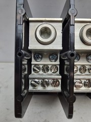Marathon 1433553 Barrier Terminal Block Screw-On 3-Pole 3-Port 2-14 Awg Aluminum