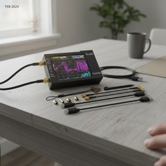 Advanced Antenna Analyzer for Engineers – 9KHz-1.5GHz with Abundant Accessories