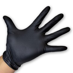 Nitrile Rubber Gloves, Latex & Powder-Free, Box of 100.