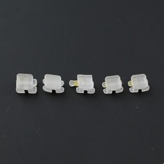Orthodontic Bracket Ceramic Metal Slot Aesthetic Braces Roth 018 022 3M Clarity