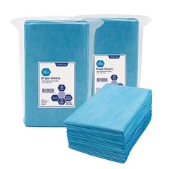 MED PRIDE 50ct Disposable Drape Sheets 2-Ply Leakproof Medical Table Covers