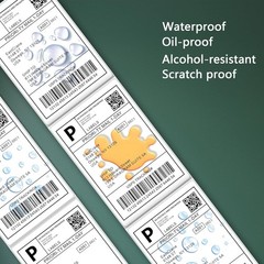 4″x6″ Direct Thermal Shipping Labels for Zebra & Rollo Printer Fanfold and Rolls