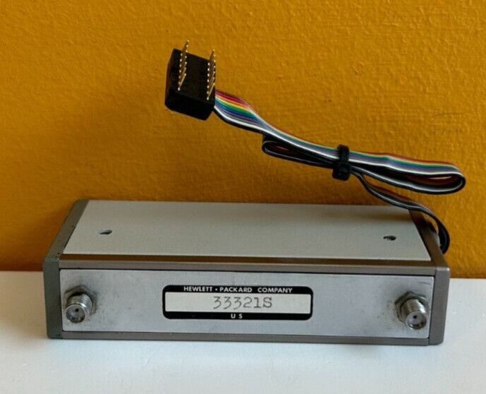 HP 33321-011 DC to 4 GHz, 0-70 dB, SMA, Programmable Step Attenuator. Tested!