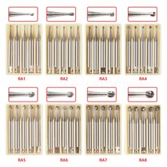 5pcs/pack Dental Tungsten Carbide Bur Fit Low Speed Contra Angle Handpiece OR