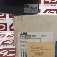 1SCA022730R6650 | ABB | Disconnect Switch, 160A, 3 Pole, Opened