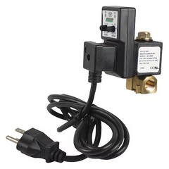 Speedaire 13X522 Auto Drain Valve, 100-120V, 1/8 In.