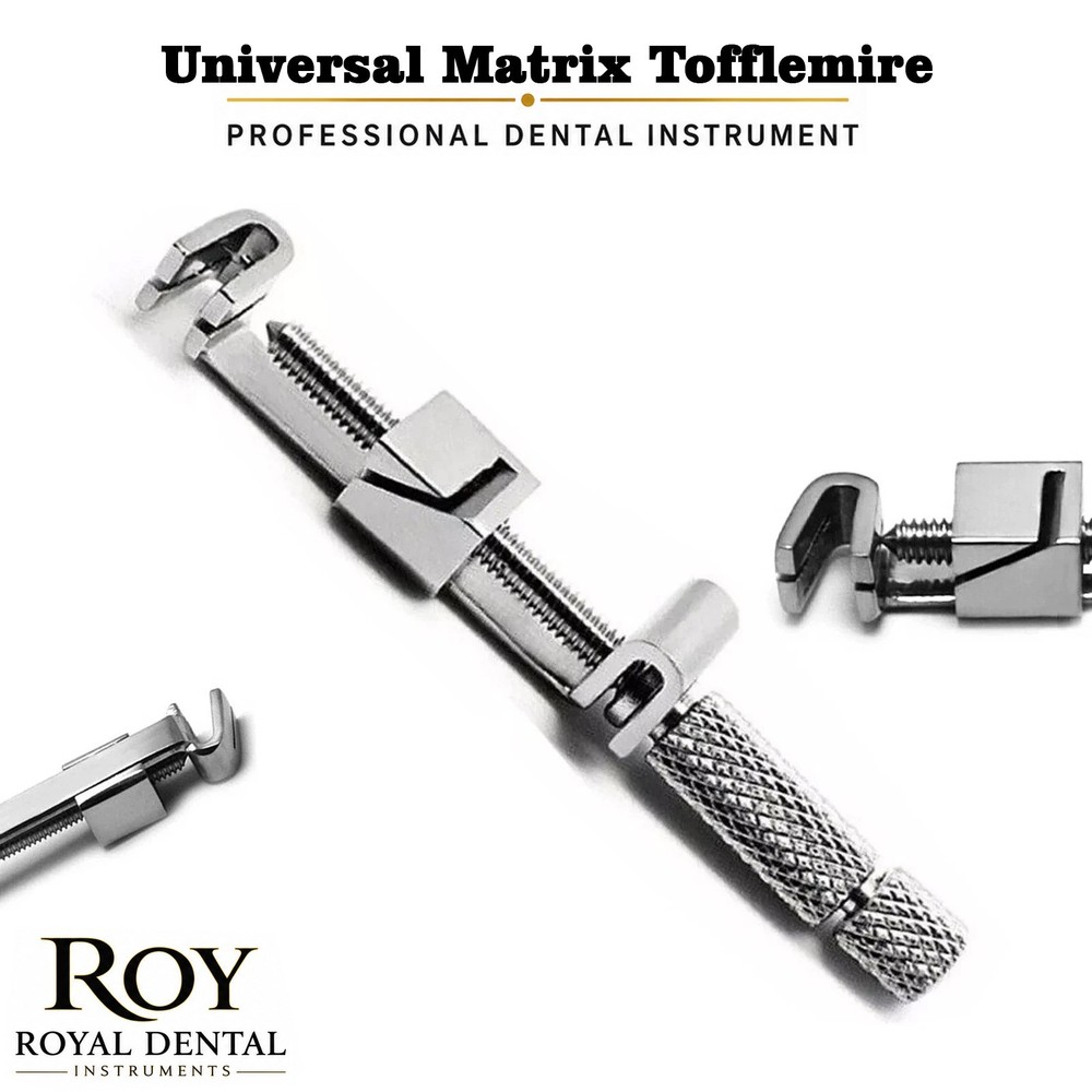 Universal Matrix Band Retainer – Straight Film Modeling Clip Dental Tofflemire