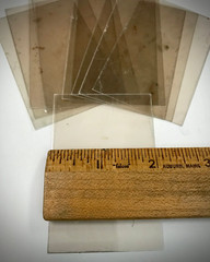 5 Clear Stove Mica Windows, Tiles, Eisenglass, Heat Proof, 5 Sizes, Your Choice