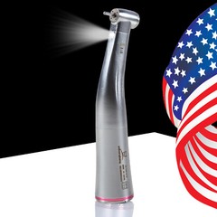 Dental LED Fiber Optic Contra Angle Handpiece 1:5 Increasing Ti-MAX X95L ns