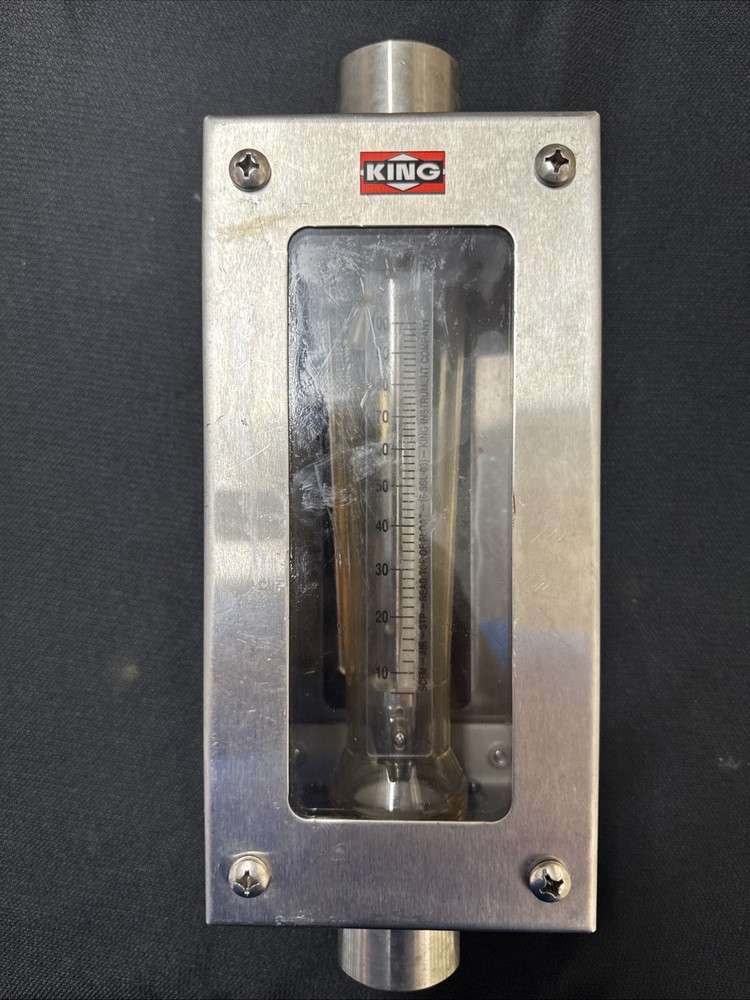 7311223067A KING INSTRUMENT Series 7310 Flowmeter, 100.0 SCFM, 1″ Female NPT