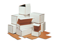 25 Pack 6x4x2 White Corrugated Shipping Mailer Packing Box Boxes 6″ x 4″ x 2″