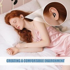 Reusable Silicone Ear Plugs Noise Cancelling Earplugs Protector Study Sleep Swim