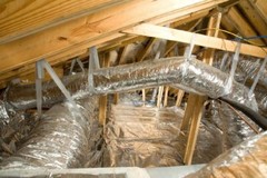 Radiant Barrier Perforated Attic Insulation Truss Rafter Size 25.5inch 1000sqft