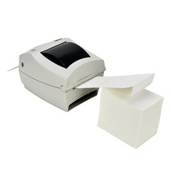Fanfold 4″ x 6″ Direct Thermal Shipping Labels 500 / Stack Perforated Zebra 2844