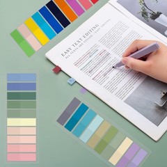 Sticky Tabs 500/2400 Book Tabs for Page Markers Transparent Annotation supplies