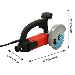 Concrete Cut off Saw Wet Dry Concrete Saw Cutter 3000W Corded Circular Saw?
