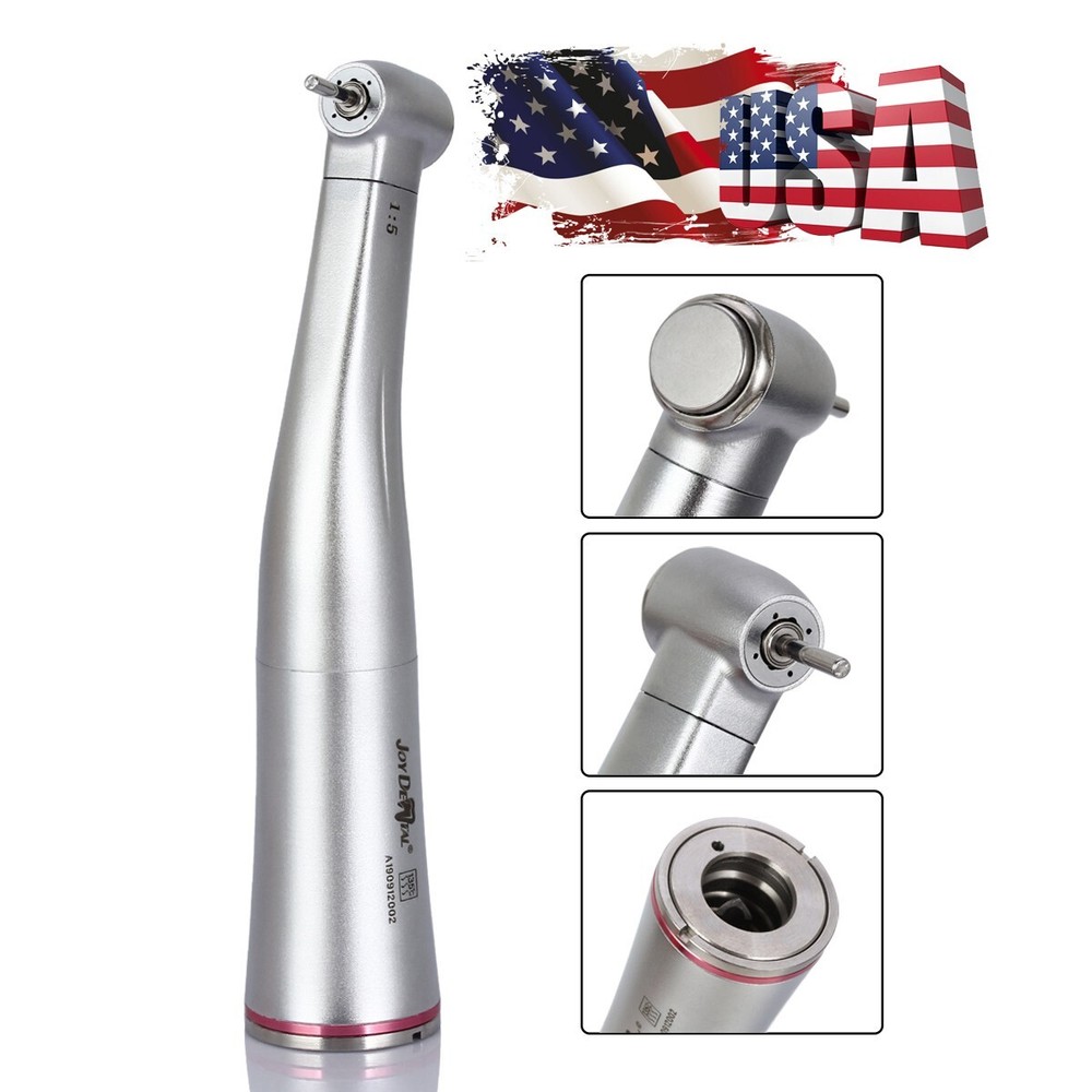 Dental 1:5 Increasing Contra Angle Handpiece E-type Internal 4 Water Spray Style