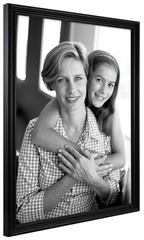 MCS 9×12 Inch Traditional Wood Frame, Black (65595) 9 by 12-Inch