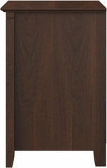 Bush Furniture Key West 2-Drawer Lateral File Cabinet in Bing Cherry