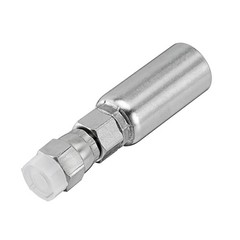12 PACK 1/4″ Hydraulic Hose End Fittings: 1/4″ I.D. Hose x 1/4″ JIC 37 ° Female