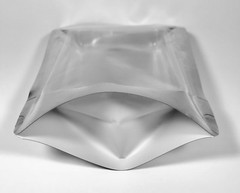 50 Pk Mylar Stand Up Zip Seal Bags 4.5″ x 6.5″ x 2″ Strong 4 Mil Food Grade