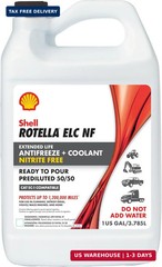 Shell Rotella Nitrite-Free Extended Life ELC Anti-Freeze + Coolant, Pre-Diluted