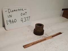Unbranded Spur Gear Hub 1.960in ID 4.377in OD Steel Machine Gear as shown