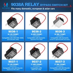 1 Set 9038A Relay Bypass Switch with Amp Loop Relay Tester Diagnostic Scan Tool