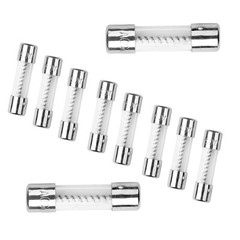 5Pcs 0.5A 250V SLOW Blow Glass Fuse 5X20mm T0.5AL250V Time-Delay Fuse