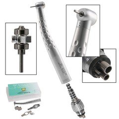 YABANGBANG Dental High Speed Handpiece with 4 Hole Quick Coupler 360 Swivel