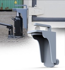 1-4 Pack Shipping Container Jack Lug w/Handle, Jack Leveling Attachment 44092lbs