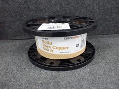 CERROWIRE 050-2000J Solid Bare Copper Wire, 8 AWG, 500ft*