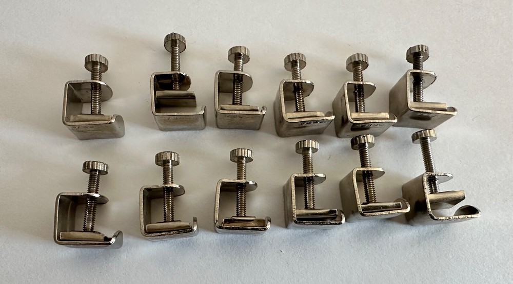 Grafco Hoffman Screw- Clamp for Flexible Tubing, Open Style, 1/2