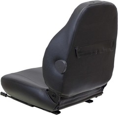 Fits Caterpillar Dozer Seat Assembly – Fits Various Models – Black Vinyl