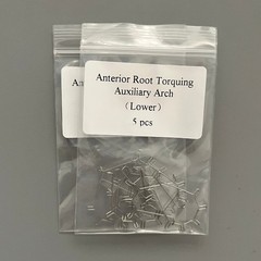 Dental Orthodontic Anterior Root Torquing Auxiliary Arch For Lower 5Pcs/Pack