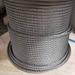1/2″ Stainless Steel Wire Rope Cable 6×19 IWRC Type 304 (700 Feet)