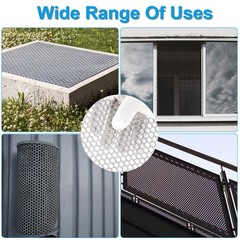 11.8″ x 5.9″ Perforated Metal Sheets, 19Ga 0.24″ Hexagonal Hole 304 Stainless…
