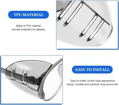 1~200 Pairs Side Shields For Eye Glasses Slip On Safety Glasses Shield Universal
