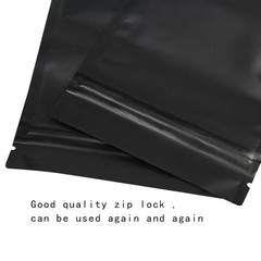 3.5g Custom Print Pouch Foil Mylar Zip Seal Smell Proof Resealable Matte 4 x 6″