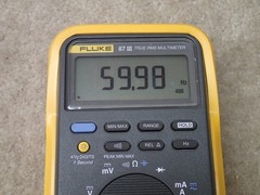 Fluke 87 III True RMS Digital Multimeter Partially Works but DC Out User Item