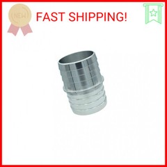 ICT Billet 1-1/2″ to 1-1/2″ Inch Hose Barb Splice Coupler Repair Mend Fitting Ad