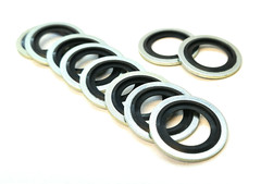 Metric & Imperial Dowty Bonded Washer/Seal Kits 2 Boxes – 235 pcs- Various sizes
