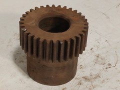 Unbranded Spur Gear Hub 1.960in ID 4.377in OD Steel Machine Gear as shown