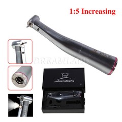 Dental 1:5 Fiber Optic LED Electric Contra Angle Increase Handpiece Ti-MAX X95L