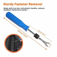 1240PCS Car Retainer Auto Fasteners Body Plastic Trim Clips Pin Rivet Bumper Kit