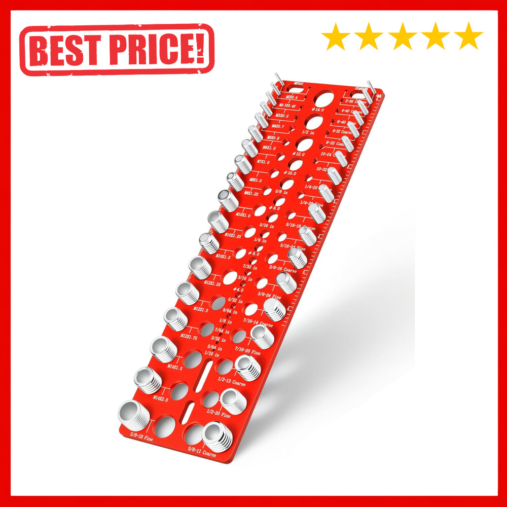 55 Nut and Bolt Thread Checker Thread Checker Standard and Metric