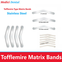 Dental Universal Matrix Bands Tofflemire Bands #1 .001″ UltraThin HO Bands Type