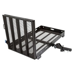 Silver Spring 48″x28″ Folding Wheelchair Carrier w/Ramp & Hitch Mount (Open Box)