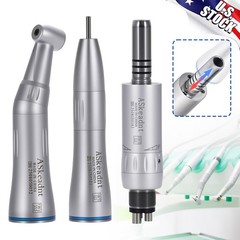 NSK Style Dental Slow Speed Handpiece E-Type Inner Water Spray 4-Hole LED/NO-LED